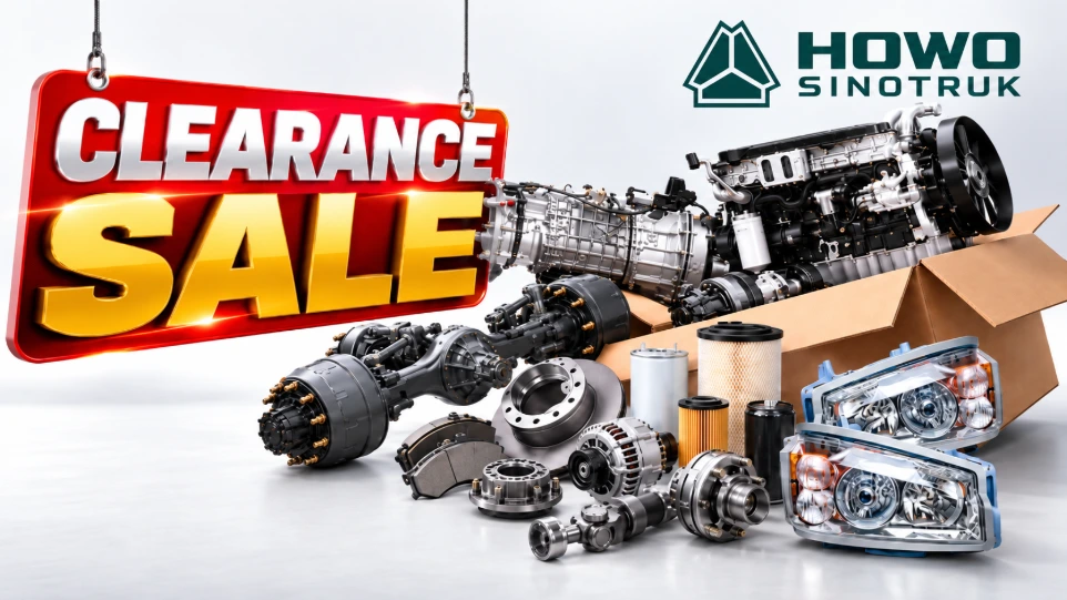Howo Sinotruck Spare Parts Clearance Sale