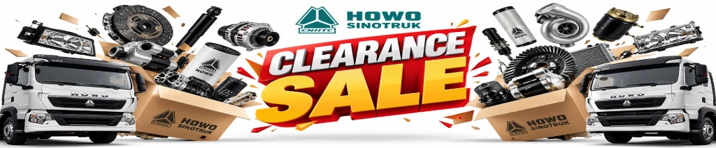 Howo Sinotruck Spare Parts Clearance Sale