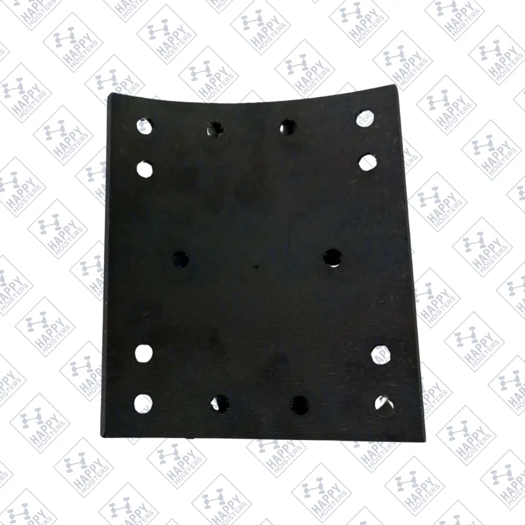 WG9231342069 - REAR BRAKE LINING 14 HOLES - BOTTOM.webp
